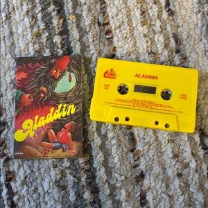 Aladdin Book & Cassette Tape